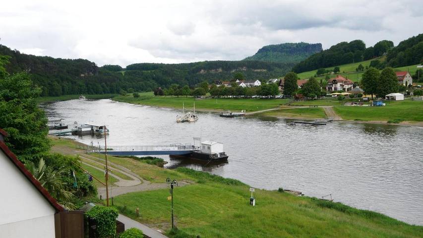 Ferienwohnung für 2 Personen, mit Balkon und Garten sowie Sauna und Ausblick in Rathen - 3
