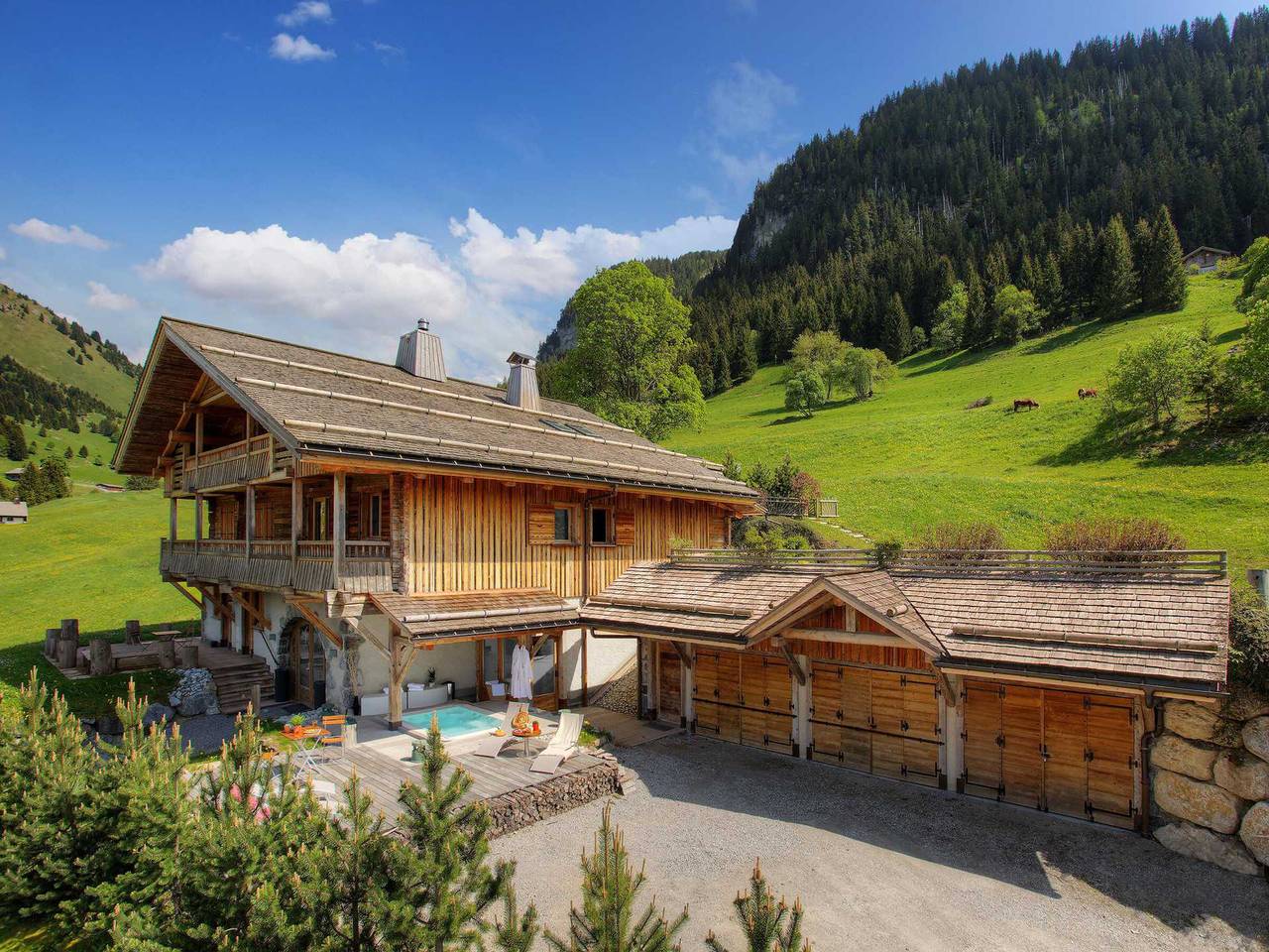 5★ Chalet mit Spa, Sauna & Hammam für 15 Pers., nahe Pisten in La Clusaz, Annecy und Umgebung