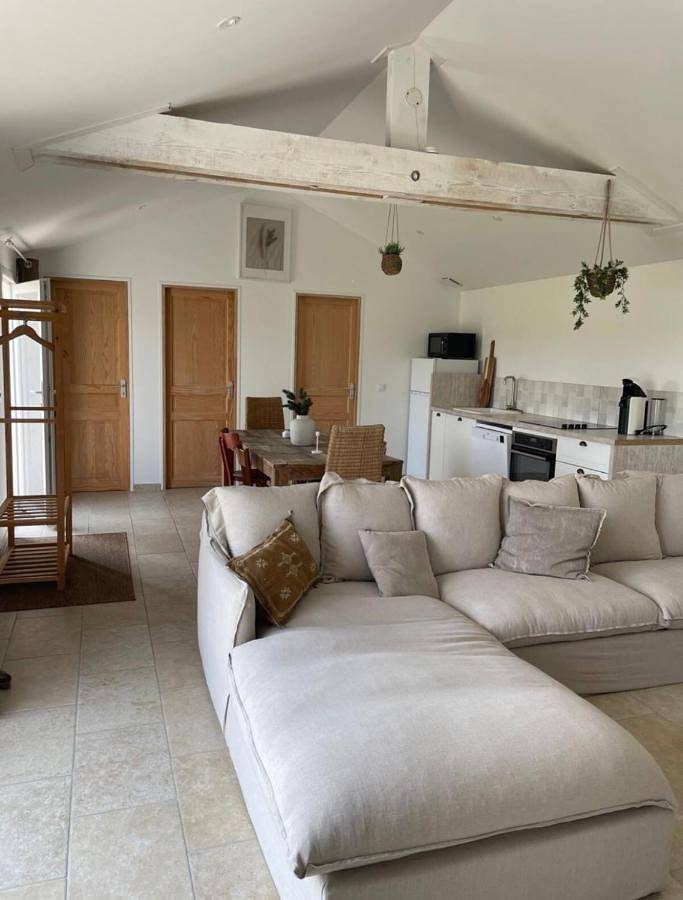 Appartement de vacances pour 4 personnes, avec jardin et vue