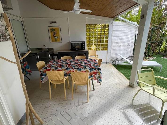 Location de vacances pour 8 personnes, avec jardin et piscine dans Plage de l'Hermitage - 4