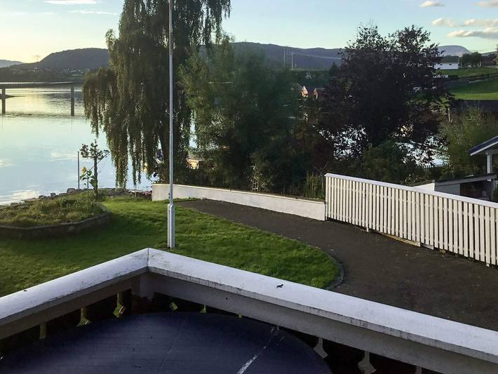 Ferienhaus für 6 Personen, mit Garten und Terrasse, mit Haustier am Fjord (Norwegen)