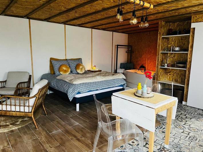 Maison d’hôte pour 2 personnes, avec Jacuzzi et Jardin à Sainte-Marie-au-Bosc