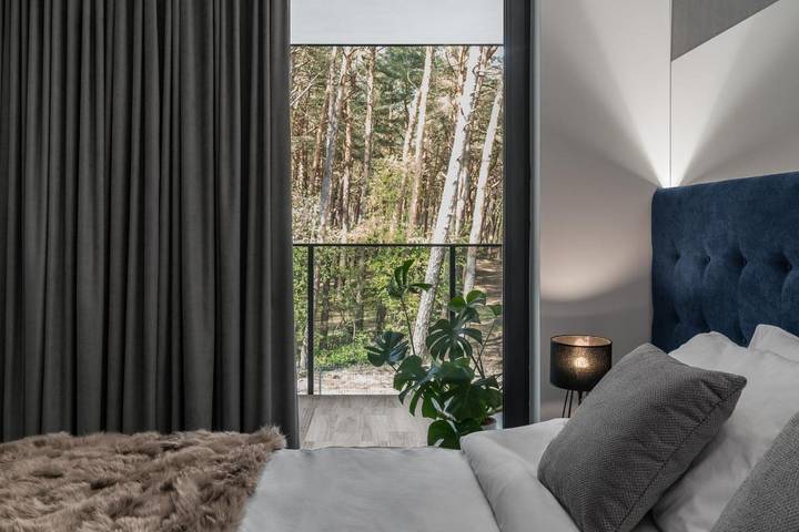 Ferienwohnung für 2 Personen, mit Balkon und Terrasse sowie Pool und Sauna in Leba - 3