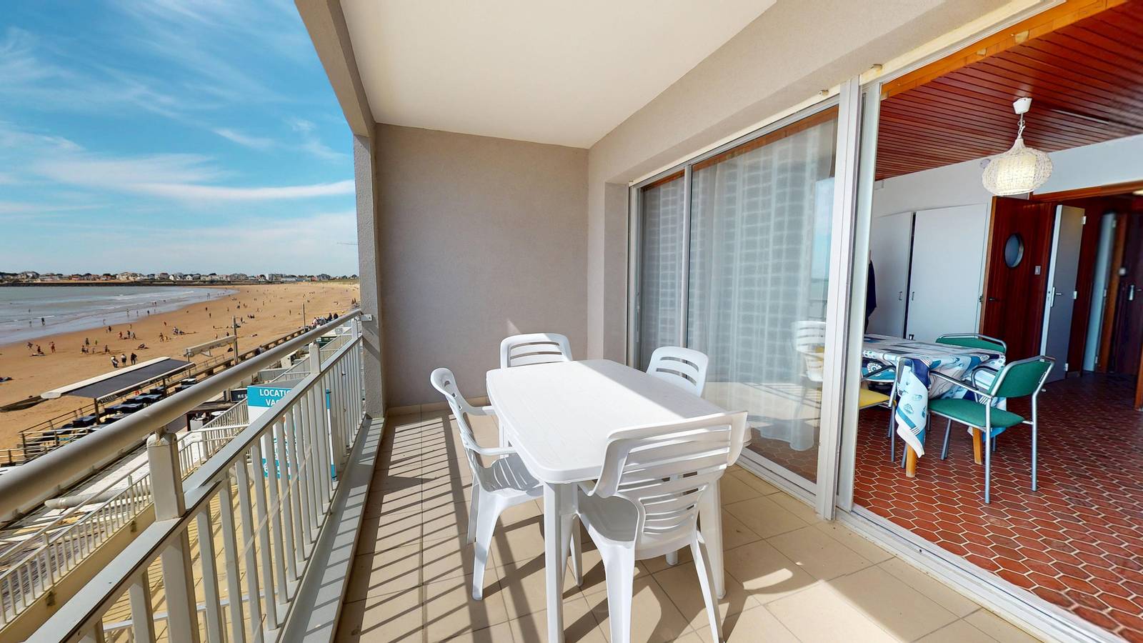 Ganzes Studio, Le Murmure des Vagues in Saint-Gilles-Croix-de-Vie, Loire-Tal