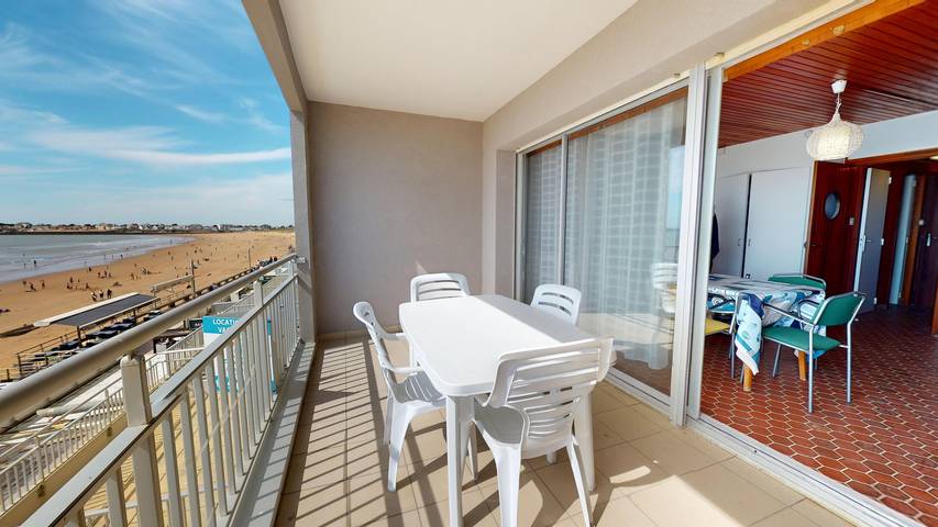 Gîte pour 2 personnes, avec balcon dans La Grande plage (Saint-Gilles-Croix-de-Vie) - 2