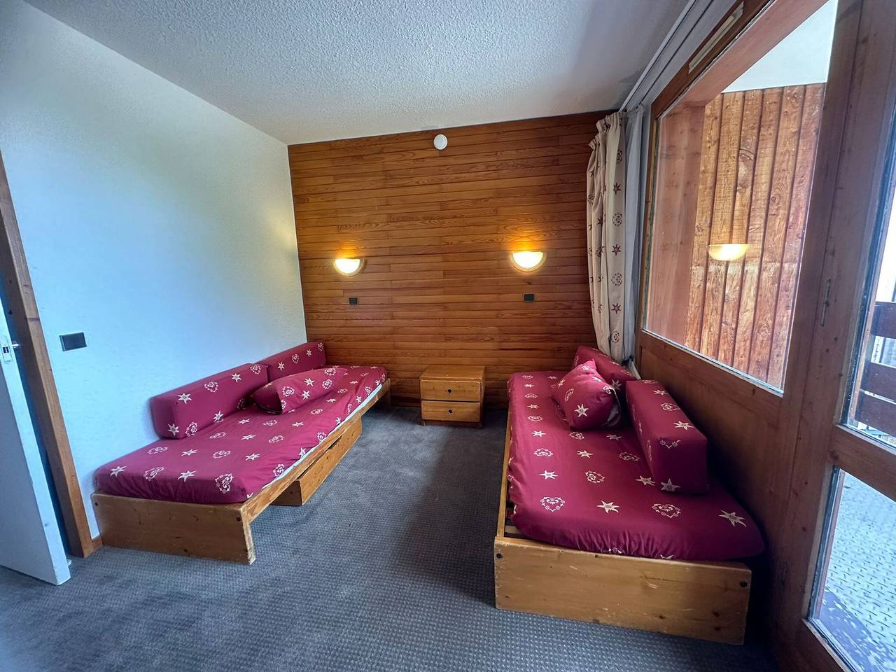 Ganzes Studio, Funktionelles teilbares Studio · Pistenangrenzend · Balkon · 4 Pers in La Plagne, La Plagne-Tarentaise
