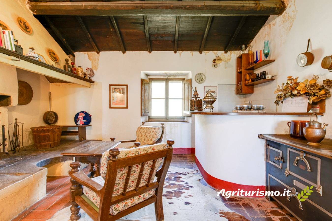 Ganze Wohnung, Exklusive Wohnung mit Kamin in Castelfranco di sopra, Castelfranco Piandiscò (gemeinde)