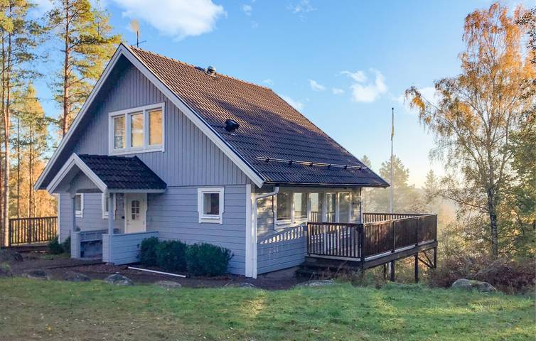 Ferienhaus für 6 Personen, mit Terrasse in Marks Kommun