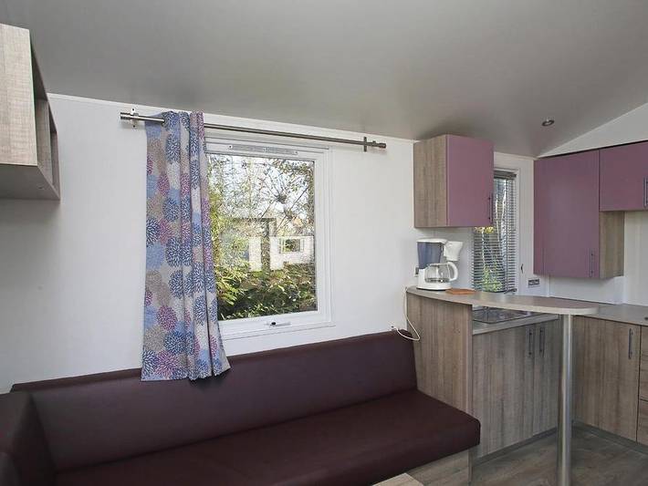 Camping des Hautes Grées - Mobilheim 8 personen - Komfort 4 Zimmer 8 Pers. mit Terrasse in Les Hospitaux (Erquy), Erquy