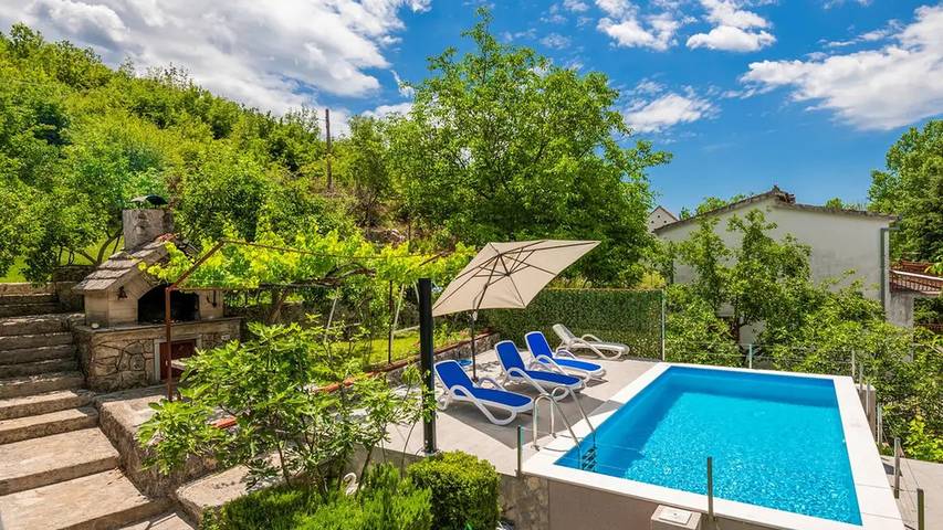 Ferienhaus für 6 Personen, mit Pool - 1