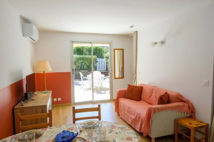 Appartement de vacances pour 4 personnes, avec Terrasse et Jardin