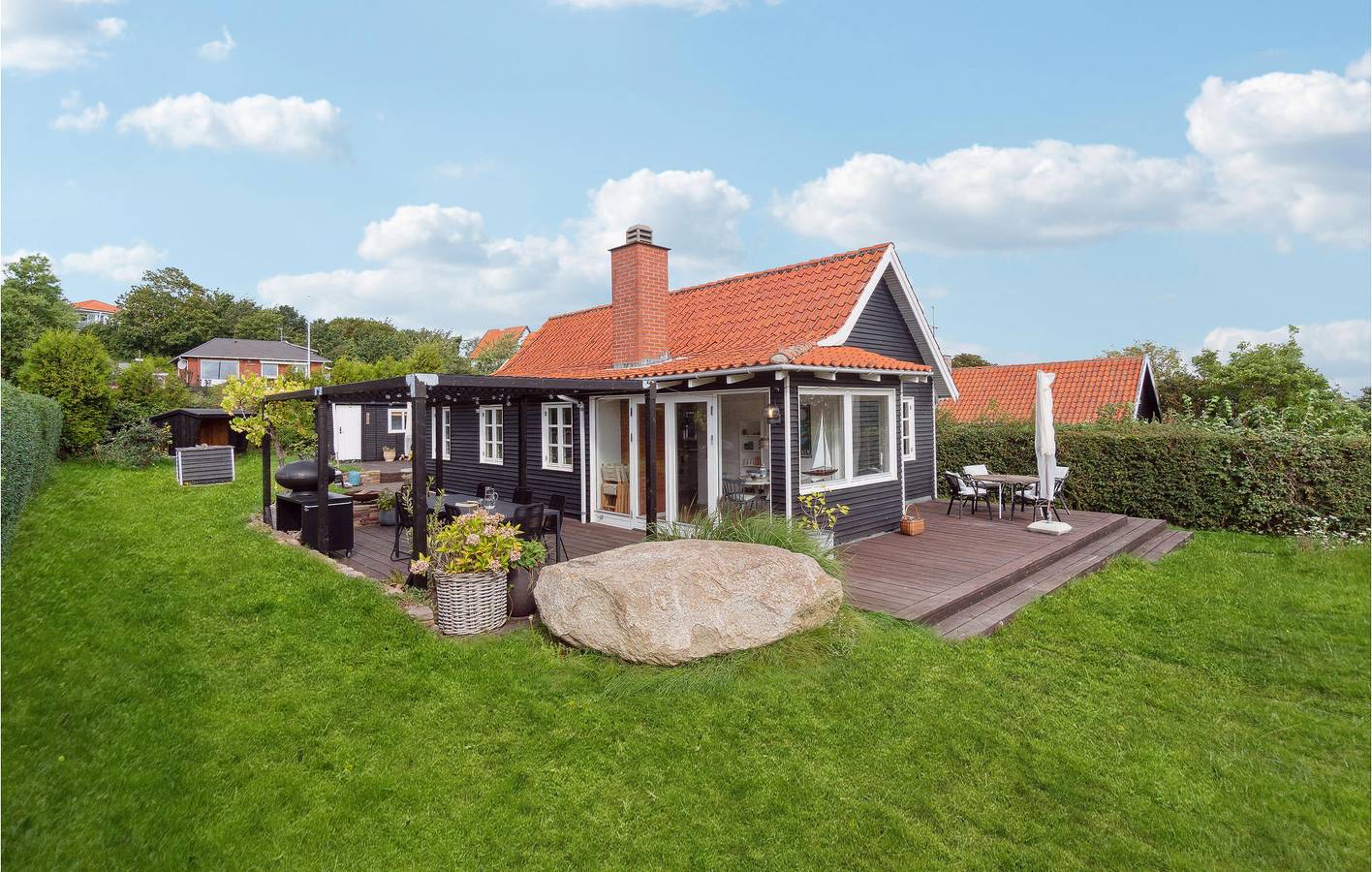 Ferienhaus für 6 Personen mit Garten in Gudhjem, Bornholm