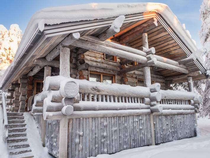 Ferienhaus für 8 Personen, mit Sauna