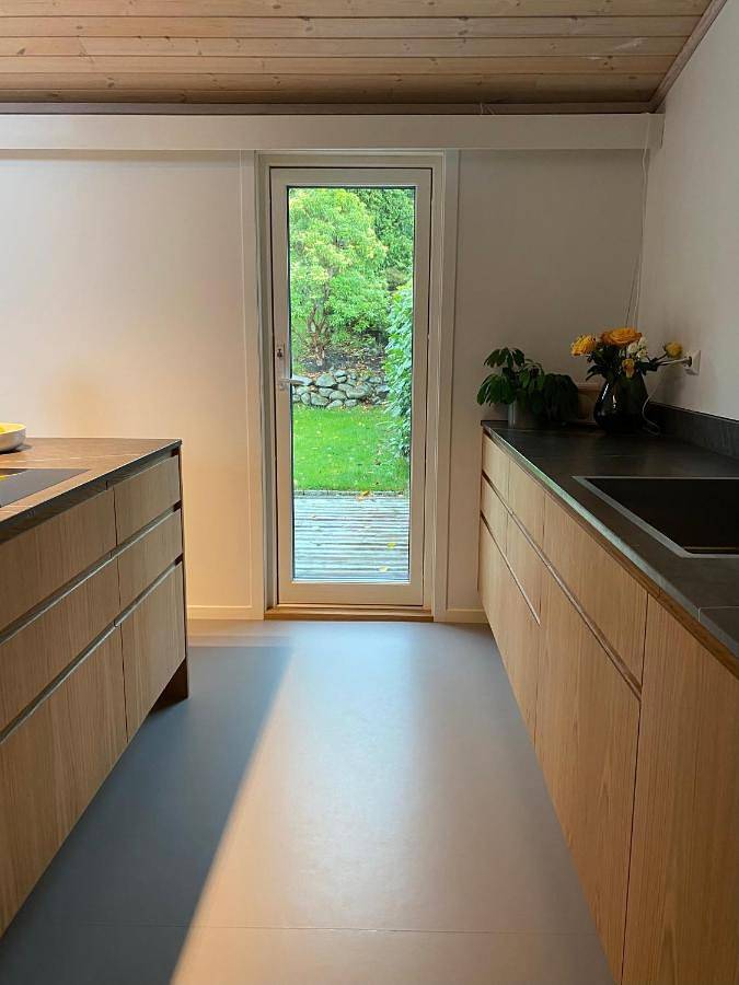 Ferienhaus für 4 Personen, mit Terrasse und Garten