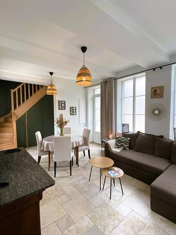 Gîte pour 4 personnes, avec jardin et vue à Noyon