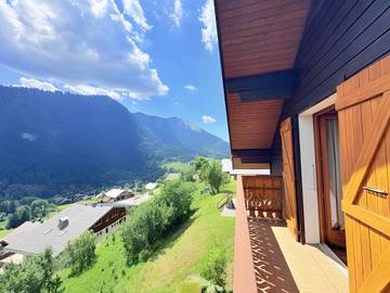 Chalet pour 6 personnes, avec balcon à Chatel