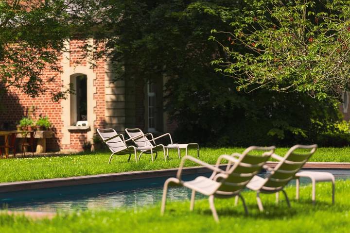 Gîte pour 4 personnes, avec piscine ainsi que vue et jardin à Gouy-Saint-André - 3