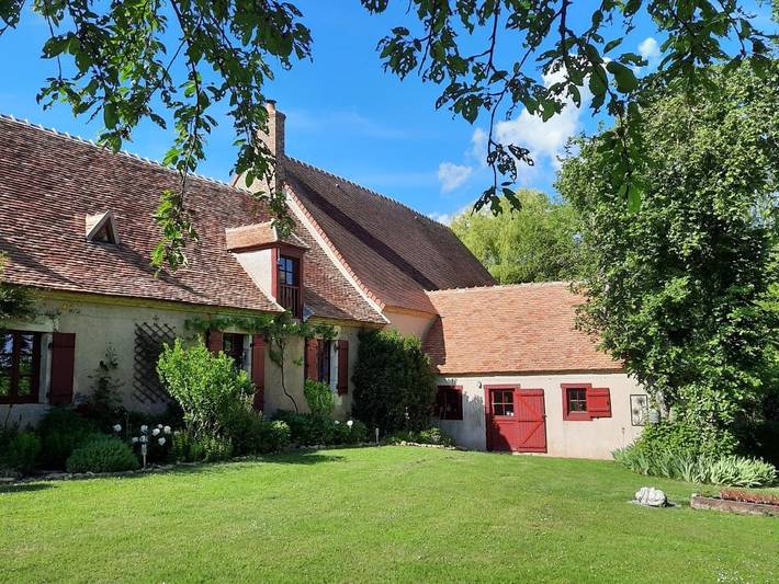 Maison de vacances pour 4 personnes, avec Terrasse ainsi que Jardin et Vue