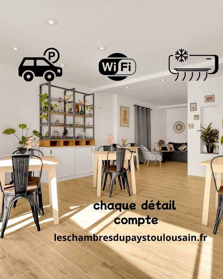 Chambre d’hôte pour 2 personnes, avec piscine et jardin dans Haute-Garonne - 2