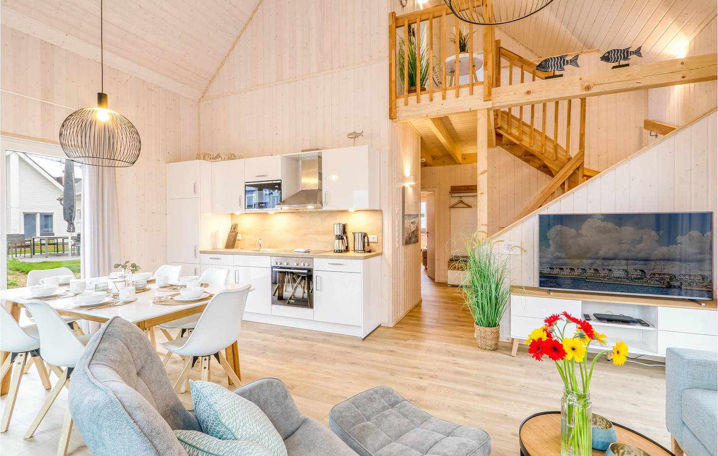 Strandnahe 1BR Wohnung mit Terrasse & Parkplatz in Olpenitz, Kappeln