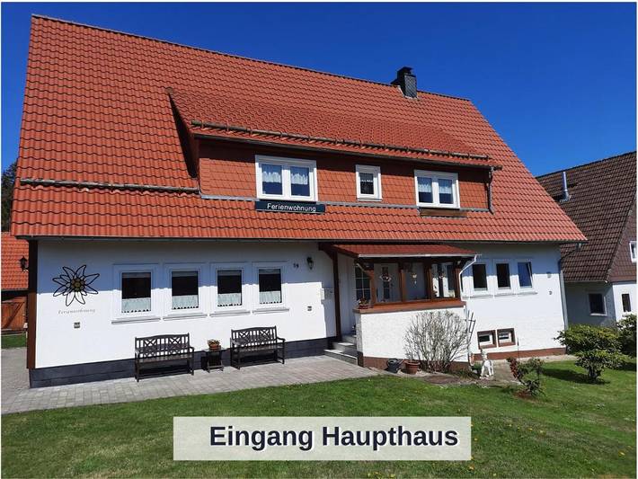 Ferienwohnung für 2 Personen, mit Balkon und Terrasse sowie Garten und Ausblick in Schulenberg im Oberharz - 2