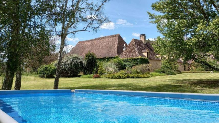 Maison de vacances pour 20 personnes, avec jardin ainsi que piscine et vue, animaux acceptés - 1