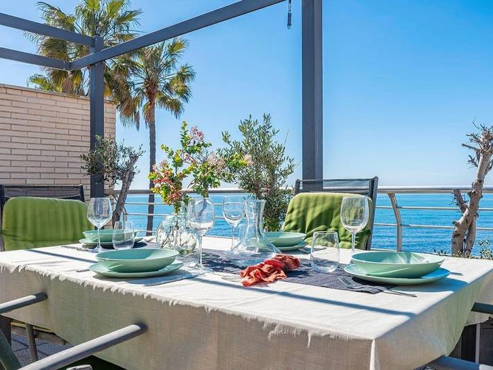 Ferienwohnung für 4 Personen, mit Garten in Montroig Bahia - 3