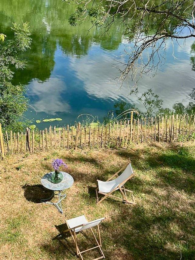 Casa de arquitecto a orillas del río Indre in Montbazon, Región de Tours