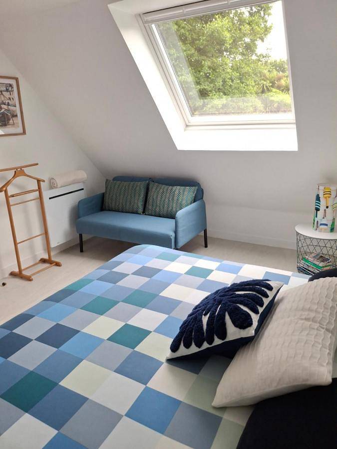 Location de vacances pour 2 personnes, avec jardin ainsi que terrasse et piscine à Locmaria-Plouzané - 4