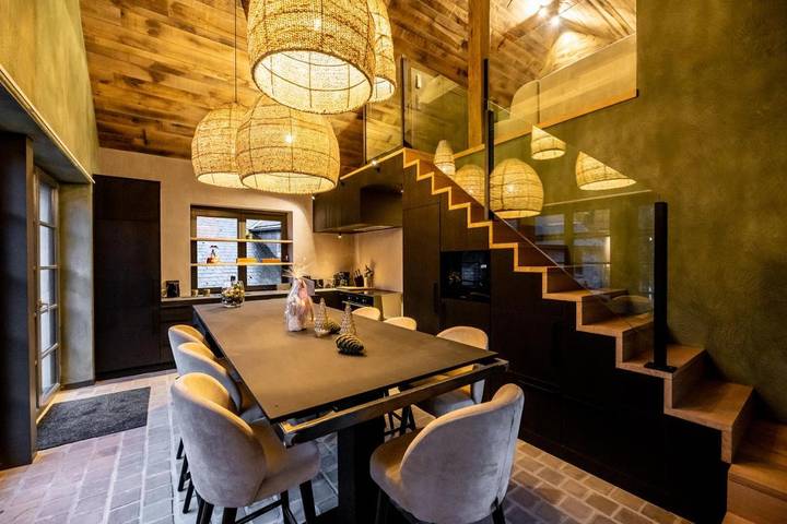 Maison de vacances pour 8 personnes, avec terrasse et vue à Durbuy