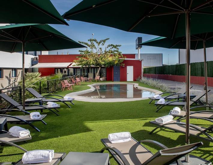 Hôtel pour 2 personnes, avec Terrasse et Piscine dans Onda