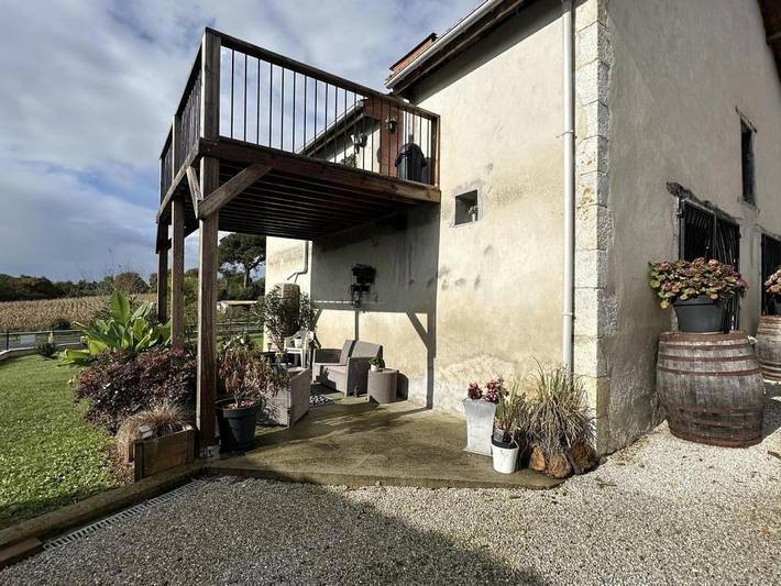 Chambre d’hôte pour 2 personnes, avec Terrasse ainsi que Jardin et Piscine dans les Landes - 4