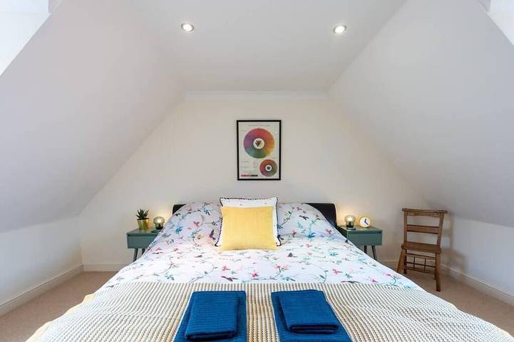 Ruhiges, modernes Mietshaus im Stadtzentrum für 6 Personen in Wells, Somerset