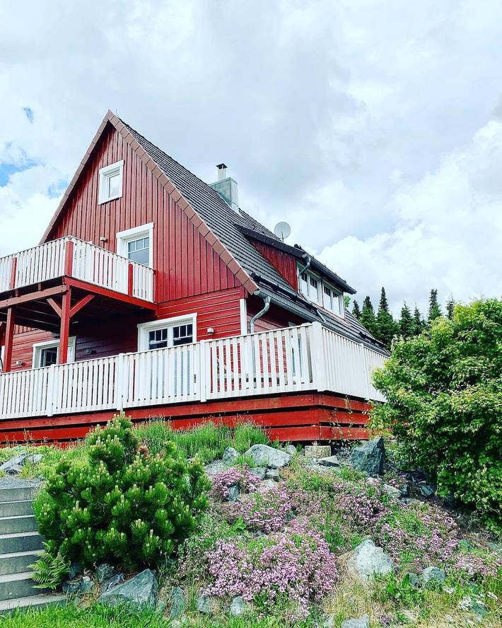 Ferienhaus für 10 Personen, mit Balkon und Terrasse sowie Garten und Sauna in Goslar