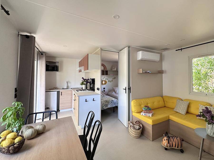 Camping Les Cigales - Mobilheim 4 personen - Grand Confort-Reihe in Saint-Genis, Gap und Umgebung