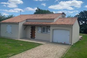 Gîte pour 6 personnes, animaux acceptés à La Chapelle-Hermier