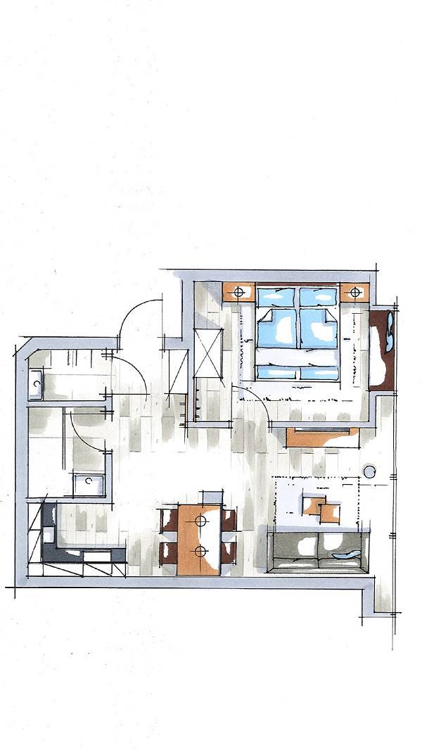 Ferienwohnung für 4 Personen in Sillian - 4