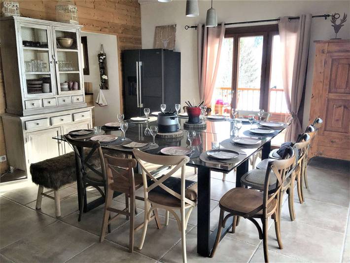 Chalet pour 13 personnes, avec sauna et balcon dans Le Corbier - 4