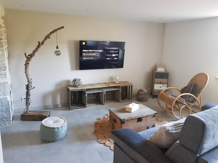 Gîte pour 4 personnes, avec jardin et vue, animaux acceptés dans Passonfontaine