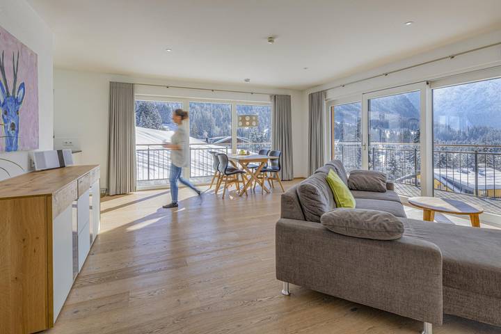 Ferienwohnung für 6 Personen, mit Terrasse und Sauna in Mittelberg - 4