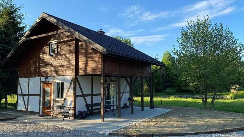 Location de vacances pour 6 personnes, avec terrasse et vue ainsi que jardin et sauna dans Wysoczany - 3