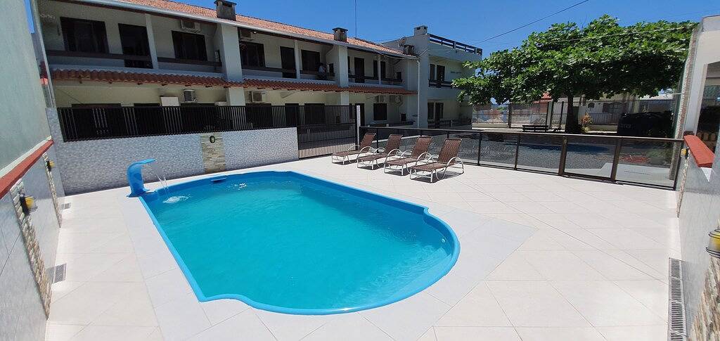 Ganze Wohnung, Residencial Mariana - Fit für 01 Schlafzimmer mit Pool. in Itapoá, Litoral Catarinense