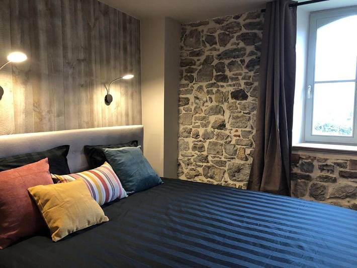 Chambre d’hôte pour 2 personnes, avec Terrasse ainsi que Jardin et Vue dans Bomal