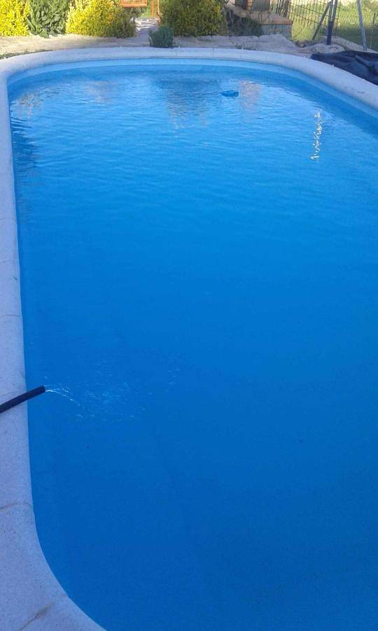 Casa rural para 6 personas, con jardín además de piscina y terraza en Santa María de la Alameda - 3