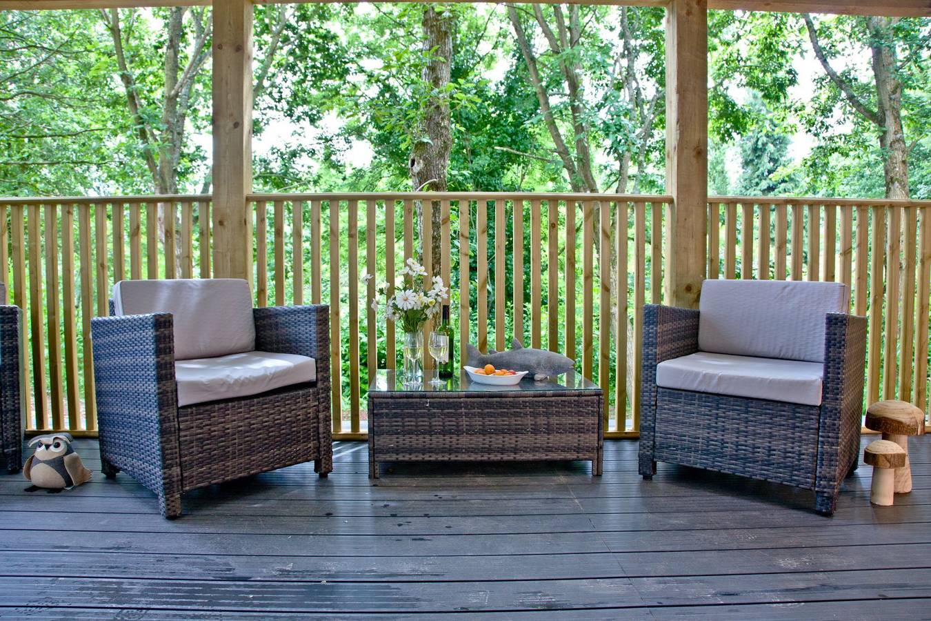 Cedar Lodge, South View Lodges in Shillingford St George, Devon