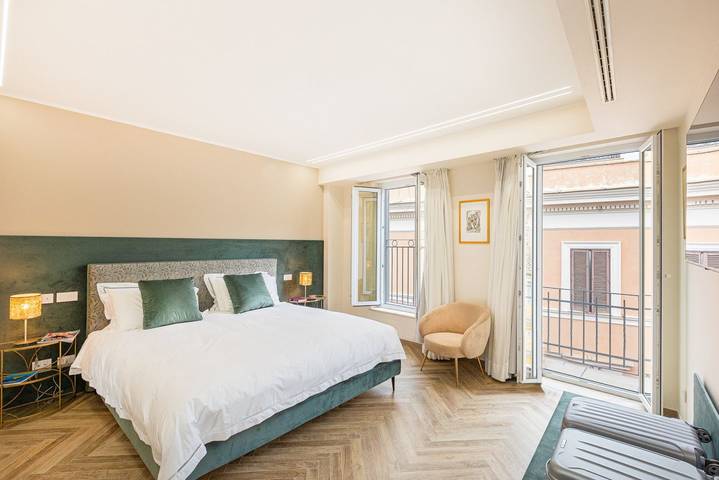 B&b per 9 persone, con balcone/terrazza in Fontana di Trevi