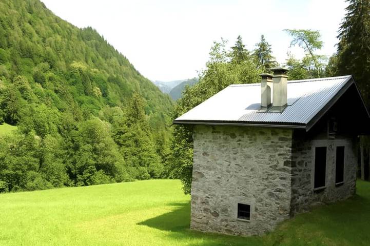 Privates Berghaus im Nationalpark Stilfserjoch – absolute Ruhe im Val di Rabbi in Pracorno, Rabbi