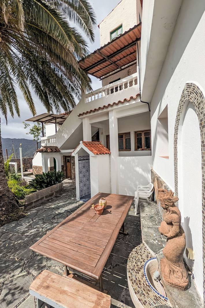 Casa de vacaciones para 7 personas, con Balcón además de Terraza y Jardín en Santa Lucía de Tirajana