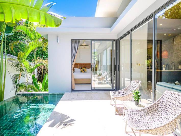 Villa für 4 Personen, mit Terrasse und Pool auf Koh Samui
