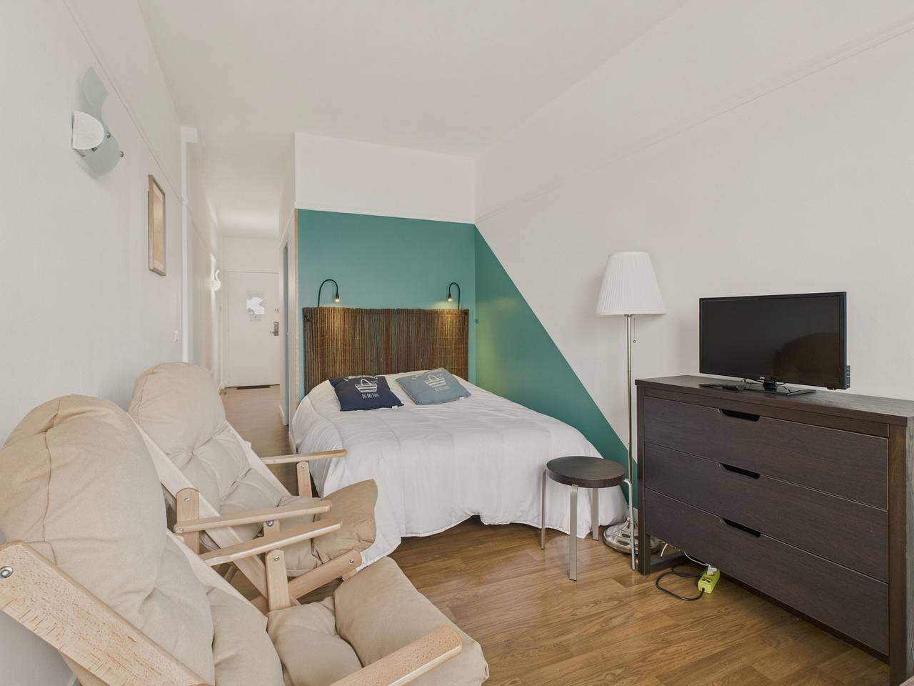 Ganzes Studio, Meerblick mit Balkon - Studio für 2  mit Pool in Le Croisic, Côte d'Amour